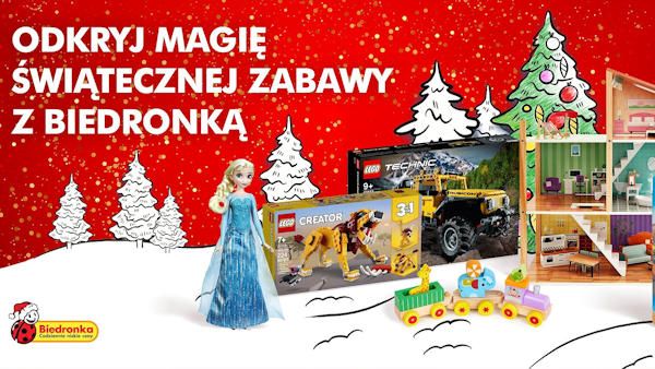 Zabawki Zabawki swiateczne biedronka