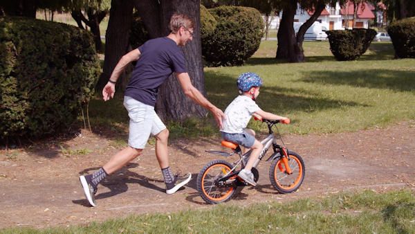 Nauczyc dziecko jazda rower