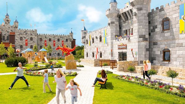 Legoland zamek