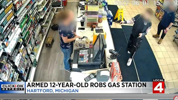 12latek napadl stacja benzynowa