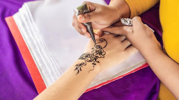 Problemy 5latek tatuaz henna