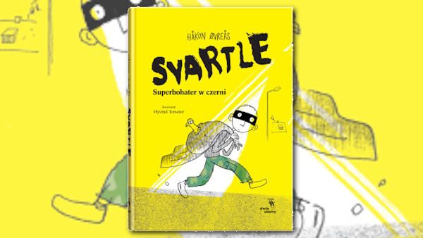Svartle superbohater w czerni