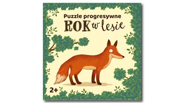 Rok w lesie puzzle progresywne