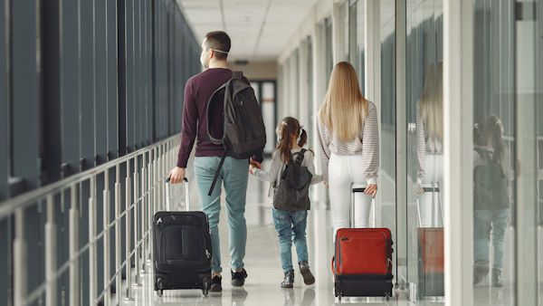 Zachowanie rodzicow lotnisko