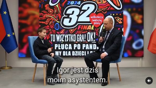 13latek asystentem wojewody malopolskiego